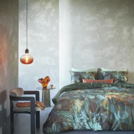 Kardol by Beddinghouse dekbedovertrek Floral Embrace - 135 x 200 cm - Blue Green 279129