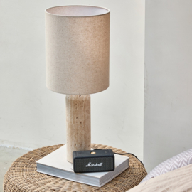 594630 Mira Travertine Table Lamp (Pre order week 15)
