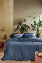 At Home by BeddingHouse dekbedovertrek Cosy Corduroy - 135 x 200 cm - Blue 238351
