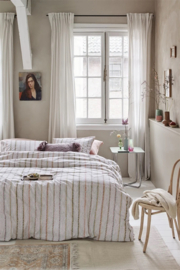 Beddinghouse dekbedovertrek Soft Lines - 155 x 220 cm - Off-white 279338