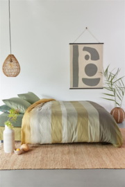 Beddinghouse dekbedovertrek Theo - 155 x 220 cm - Green 322027