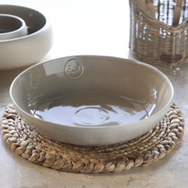 593760 Portofino Serving Bowl Flax RM