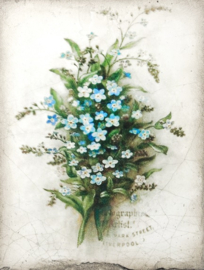 T444 Forget Me Not Sid Dickens tile