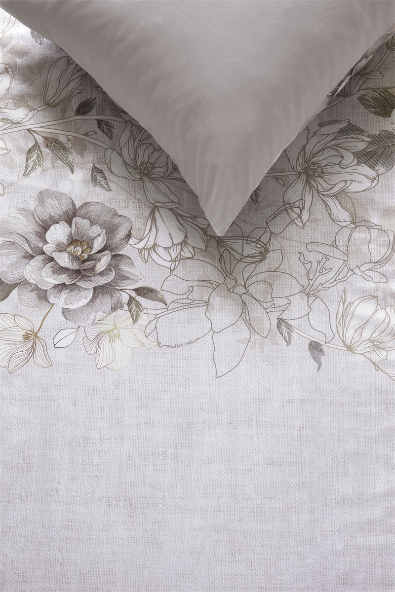 Riviera Maison bettbezug Bernice - 140 x 200/220 cm + 1x 60 x 70 cm - Natural 333081
