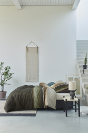 Beddinghouse dekbedovertrek Kian - 155 x 220 cm - Olive Green 248453