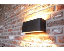 Vanno wall lamp Large Black / brown finish Frezoli L.740.2.150*