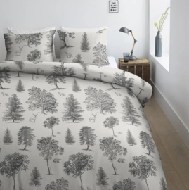 zand DE Ambiante dekbedovertrek Landscape - 155 x 220 cm - Sand 254721#