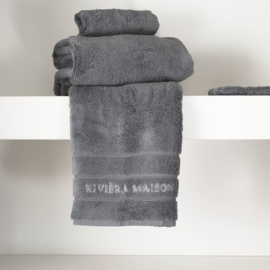 RM Hotel antracite Towel 100x50 Riviera Maison 466860