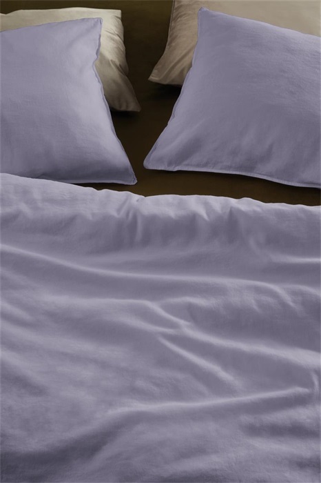 DE At Home by BeddingHouse dekbedovertrek Easy - 135 x 200 cm - Lila 238318