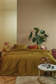 At Home by BeddingHouse dekbedovertrek Cosy Corduroy - 155x220 cm - Ochre 228915