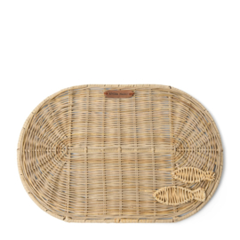 595580 Rattan Fish Placemat(Pre order week 17)
