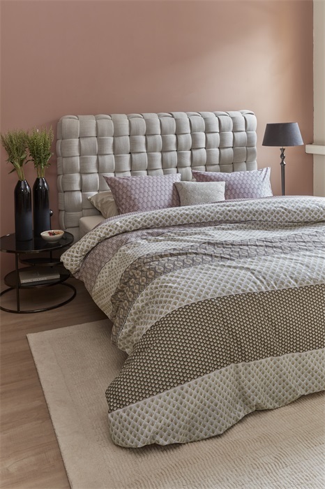 DE Riviera Maison dekbedovertrek Opulence - 135 x 200 cm - Pink 248326