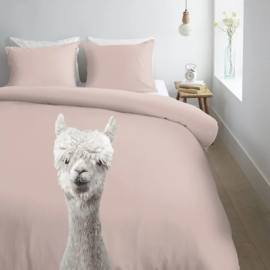 rose Ambiante dekbedovertrek Alpaca - 155 x 220 cm - Peach 254811
