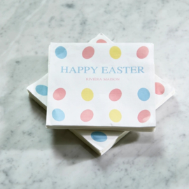 Happy Easter Egg Paper Napkin riviera maison 557770