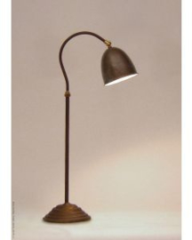 Delphi bureaulamp  Bruin patina Frezoli