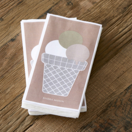 Paper Napkin Summer Ice Cream Riviera Maison 534330
