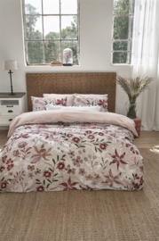 Riviera Maison Floral dekbedovertrek Flowers - 155 x 220 cm - Red 257780