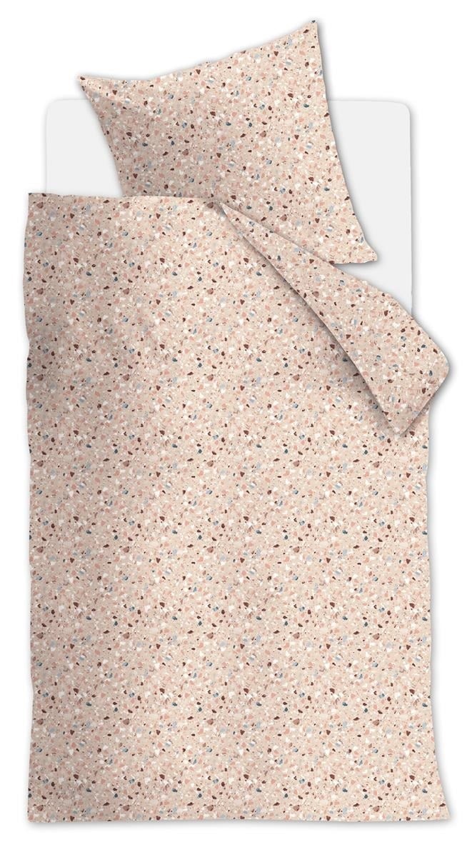 DE Ambiante dekbedovertrek Juna - 135 x 200 cm - Soft Pink 245629