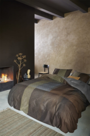Beddinghouse dekbedovertrek Harris - 155 x 220 cm - Brown 279580