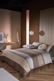 Beddinghouse dekbedovertrek Quilted - 155x220 cm - Natural 229271