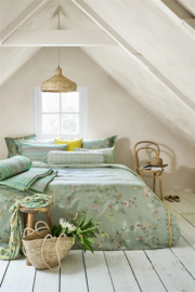 DE Pip Studio dekbedovertrek Kili Flower - 200 x 200 cm - Green 329365