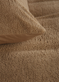 brown Ambiante dekbedovertrek Plush - 140 x 200/220 cm + 1x 60 x 70 cm - Brown 333881