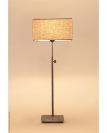 Hard Stone Table Lamp Matte Black Frezoli