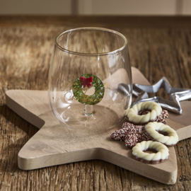 Holiday Wreath Water Glass RM 599010 (Pre order)