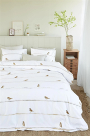 Marjolein Bastin dekbedovertrek Thrush - 155 x 220 cm - Natural 321122