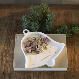 Merry Christmas Bell Dish 588180 (Pre order)