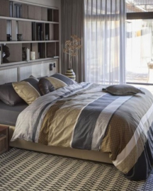Beddinghouse dekbedovertrek Marli - 155 x 220 cm - Grey 326581