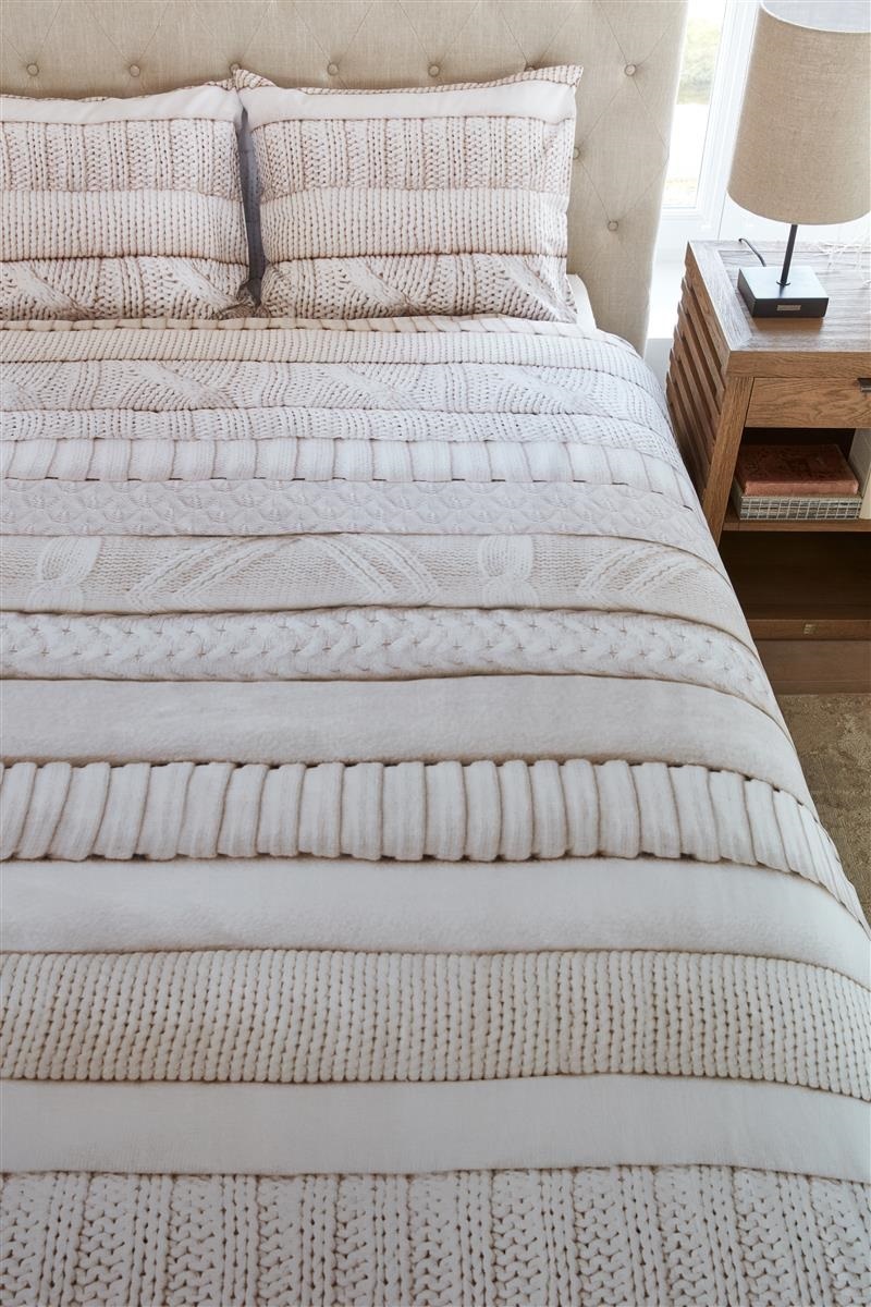DE Riviera Maison dekbedovertrek Coziness - 135x200 cm - Off-white 227840