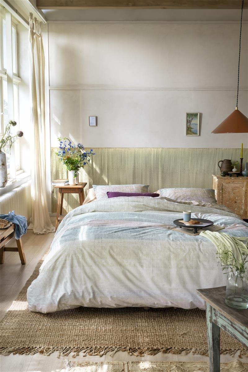 Ariadne at Home dekbedovertrek Colour Harmony - 140 x 200/220 cm - Blue Green 330025