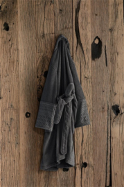 Riviera Maison bathrobe Beyond Bathrobe - S - Grey 229247