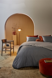 Beddinghouse dekbedovertrek Richmond - 155 x 220 cm - Anthracite 248247