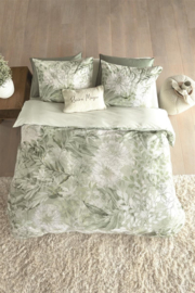 Riviera Maison dekbedovertrek Lilium - 155 x 220 cm - Grey Green 321605