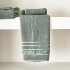 RM Elegant moss Towel 100x50 Riviera Maison 466980