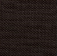 Rechteck gerade flach 18 cm Farbe Schwarz Leinen (659)