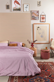 At Home by BeddingHouse dekbedovertrek Cosy Corduroy - 135 x 200 cm - Lila 238378
