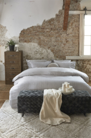 Riviera Maison dekbedovertrek Eleanor - 155 x 220 cm - Grey 278979