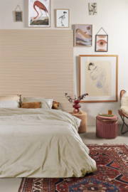 At Home by BeddingHouse dekbedovertrek Cosy Corduroy - 155 x 220 cm - Off-white 259223