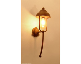 Bogera wall lamp  Brown patina Frezoli L.702.1.100