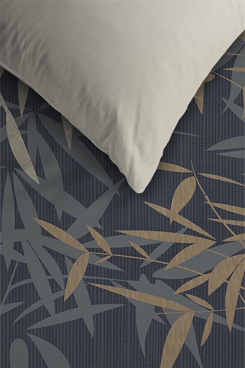DE Ambiante dekbedovertrek Kay - 135 x 200 cm - Dark Blue 254783