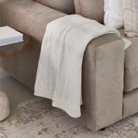 Plaid Hannah Jacquard riviera maison 180x130 cm 576180