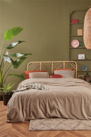 At Home by BeddingHouse dekbedovertrek Cosy Corduroy - 135 x 200 cm - Natural 238369