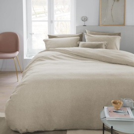 zand Beddinghouse dekbedovertrek Frost - 155 x 220 cm - Light Sand 324668#