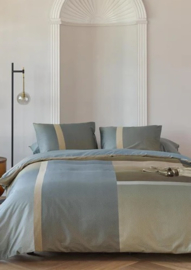 Kardol by Beddinghouse dekbedovertrek Sloane Square - 135 x 200 cm - Blue Grey