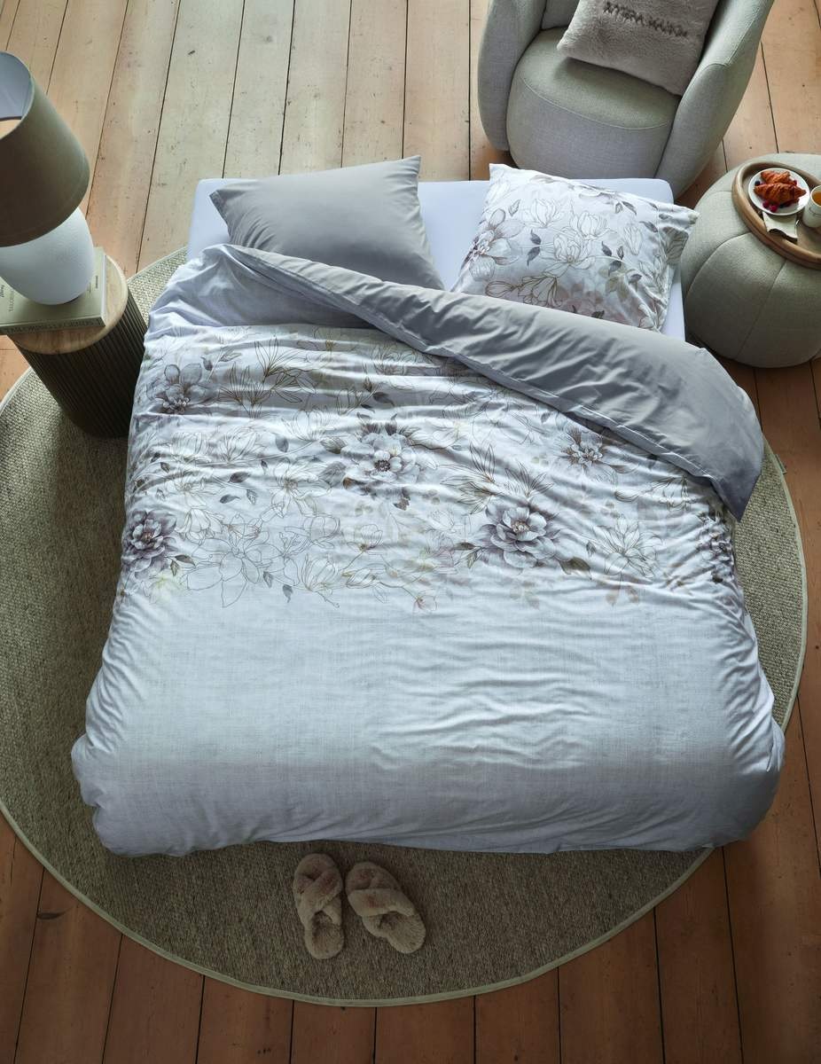 Riviera Maison bettbezug Bernice - 140 x 200/220 cm + 1x 60 x 70 cm - Natural 333081