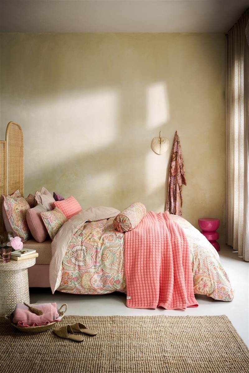 Pip Studio Jabali Flower - 140 x 200/220 cm - Coral 328988