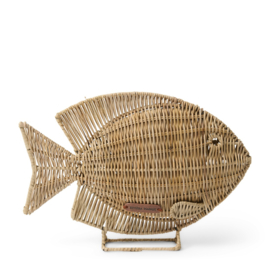 595630 Rustic Rattan Isola Fish Statue (Pre order week 17)